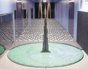 Aero Elastic Wind Tunnel Model of World's tallest building  