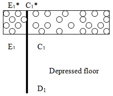Depressed Floor
